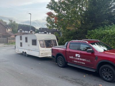 Local caravan selling service in the UK